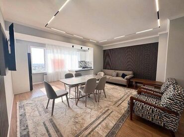квартира аренда келечек: 3 комнаты, 108 м², Элитка, 12 этаж, Евроремонт