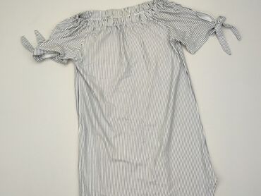 bluzki w paski z serduszkiem: Blouse, S (EU 36), condition - Good