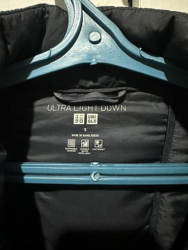 Сырт кийим: Оригинал куртка UNIQLO - Размер: S (указан на ярлыке) - Цвет: черный — 3