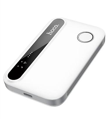hotspot modem: Hoco. HI41, Wi-Fi 6 роутер, поддержка микро-сим карт, 2.4G — 5