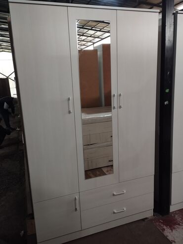 Шкафы для одежды: Шкаф для одежды, Новый, Прямой, ЛДСП — 4