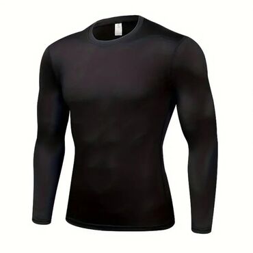 женские спортивные костюмы плащевки: İdman üçün compression köynək qara rəng S ölçü – sinə 92-96 / bel