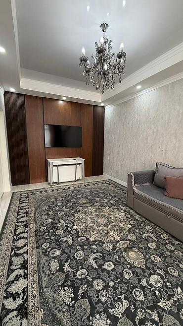 turan: 3 комнаты, 90 м², Пишпек Элитка, 5 этаж, Дизайнерский ремонт — 2