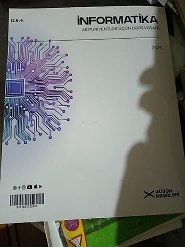Книги и журналы: Məhsul: “İnformatika – Abituriyentlər üçün dərs vəsaiti” (2025), IV — 1