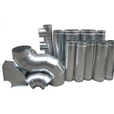 Dönər aparatları: Müxtəlif formalı və ölçülü sinklənmiş metal boru sistemi