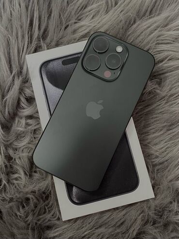 iphone xs токмок: IPhone 15 Pro, 256 ГБ, Black Titanium, Коробка, 89 %