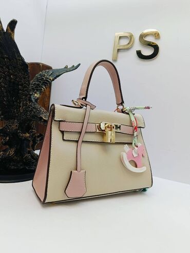 Torbe: Elegantna torbica, Hermes, Materijal: Koža, Lakovana koža — 18