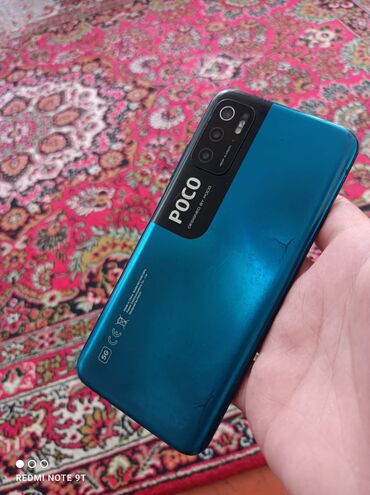 Çaydanlar: Poco M3 Pro 5G, 64 GB, rəng - Göy, Barmaq izi