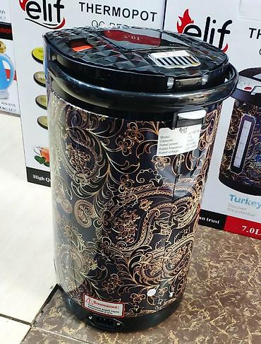 zimmer termopot: Elektrikli samovar termopot Elif 7.0 litr turk istehsali isiq — 7