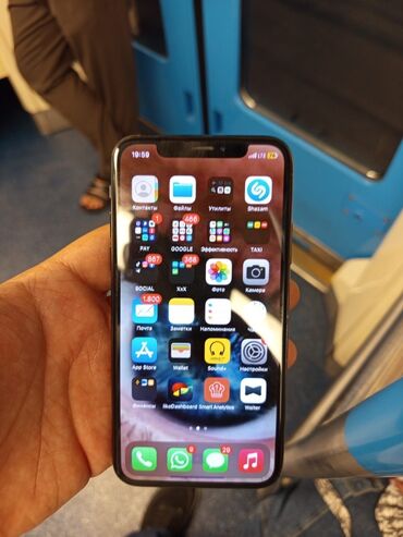 IPhone X, 256 GB, Qara, Face ID