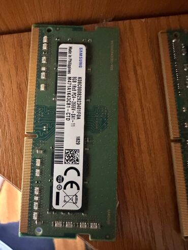 оперативная память sodimm ddr4: Оперативдик эс-тутум, Колдонулган, 8 ГБ, DDR4, Ноутбук үчүн