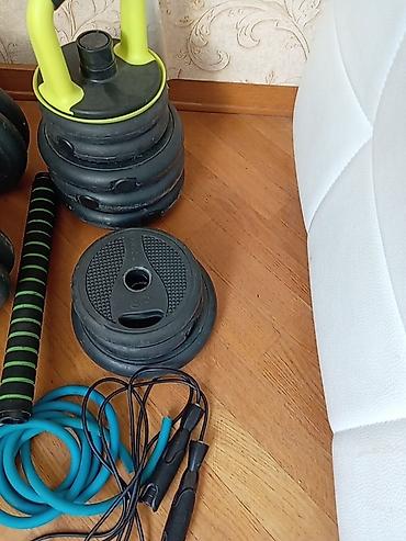 Evdə məşq üçün çoxfunksiyalı fitnes dəsti umumi çekisi 40 kq Tərkibi