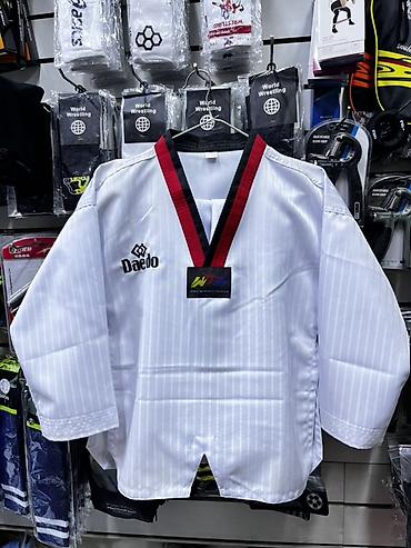 спрот: Кимано для таэквондо( добок) Ткань: полиэстер 100% Размер:100-180см — 3
