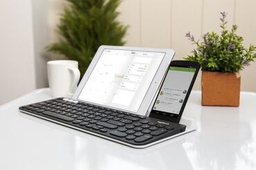 подставка для ноутбука с охлаждением: Клавиатура Logitech K780 Multi-Device черный
