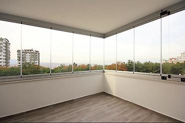 Təmir və tikinti: Şüşə balkon və terasa cam sistemləri – sürgülü, qatlanan və panoramik — 3