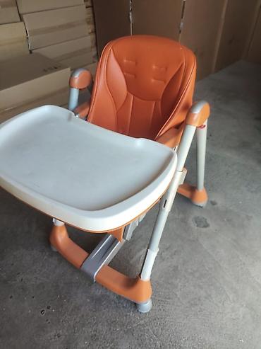 peg perego стульчик: Стульчик для кормления, Б/у, цвет - Оранжевый — 2