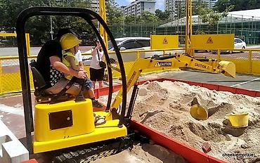 Digər biznes avadanlığı: Oyun meydancalari Məhşur uşaq ekskavatorunu əldə etməkla siz az — 3