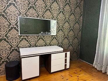 işlenmiş carpayı: Yataq otağı dəsti - Çarpayı: Ağ başlıqla kombinə olunmuş tünd qoz — 5