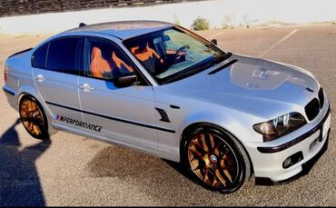 bmw 3 серия 318ci at: BMW 3 Series E46 sedan – fərdi “M Performance” üslubunda