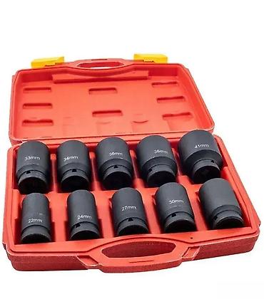 pecena cigla cena: Kovane gedore za udarni odvijač 3/4″ – set od 10 komada Profesionalni — 1