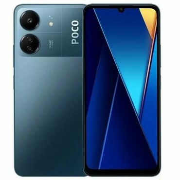 Poco: Poco C65, Б/у, 256 ГБ, цвет - Голубой, 2 SIM