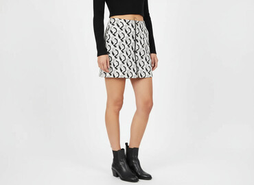 mini spódniczka latex: Topshop, Women`s skirt, size S