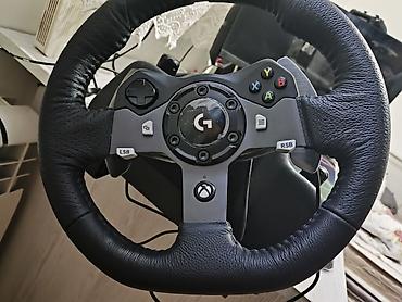 xbox logitech g920: Logitech G920 sükan və pedal dəsti 1 ay işlənib saz vəzziyətdərdir 527 — 1