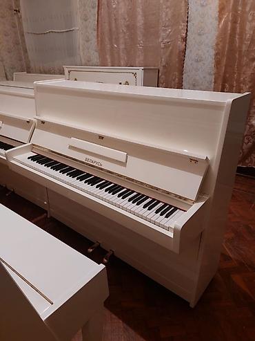Musiqi alətləri: Pianino БЕЛАРУСЬ Rusiya stehsalı. Əla vəziyyədə. Cadrılma və köklənmə — 2