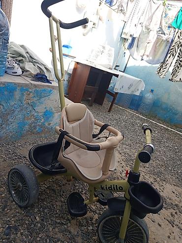 Velosipedlər: Uşaq üçtəkərli velosipedi – Kidilo Xüsusiyyətlər: - 3 təkərli stabil — 3