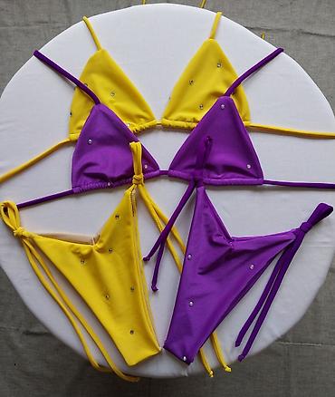 sergio tacchini kupaci zenski: Badić – dvodelni bikini set sa trakama i kristalnim detaljima - — 6
