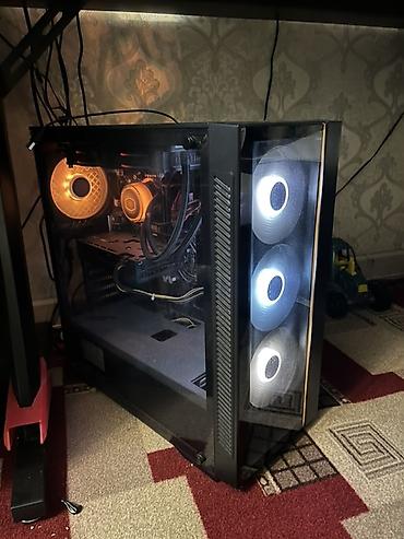 Настольные ПК и рабочие станции: Компьютер, ОЗУ 16 ГБ, Игровой, Б/у, Intel Core i3, AMD Radeon RX 6600, HDD + SSD — 3