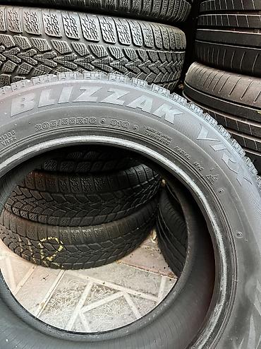 2 скат: Шины 205 / 55 / R 16, Зима, Б/у, Пара, Япония, Bridgestone — 5