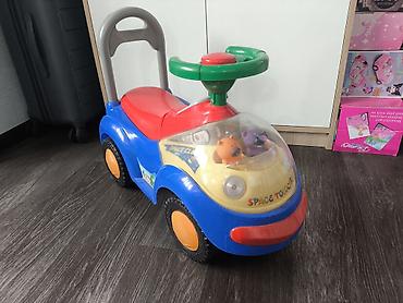 Толокары: Детская машина каталка Jetem Space Tolocar синий — 1