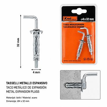 KMT L tip tipl za šuplje zidove 2389345 Opis: - Metalni ekspanzioni