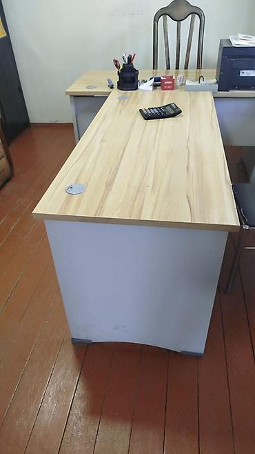 Мебель: Письменный/офисный стол прямоугольный - Материал столешницы: ЛДСП с — 2
