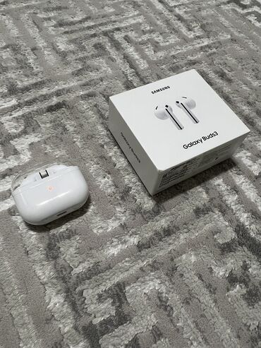 ayfon nauşnik: İşlənmiş Simsiz (Bluetooth) Qulaqcıqlar, Samsung, rəng - Ağ