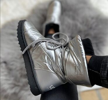 sive čizme: Ugg boots, color - Grey, 38