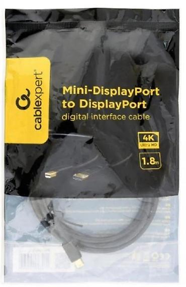 Tehnički kablovi: Cablexpert Mini DisplayPort to DisplayPort kabl – 1.8 m, 4K Ultra HD — 2