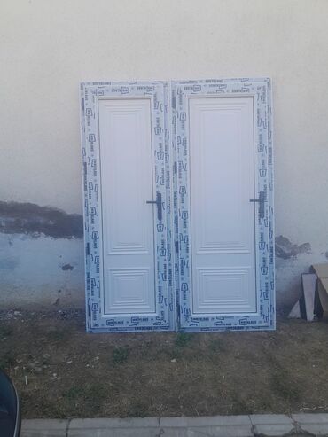 Plastik qapılar: Yeni Plastik qapı 80x200 sm Zamok və çərçivə ilə, Zəmanətli, Pulsuz quraşdırma, Pulsuz çatdırılma, Rayonlara çatdırılma — 4