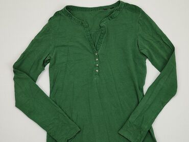 zielone bluzki z długim rękawem: Bluzka Damska, 2XS, stan - Dobry