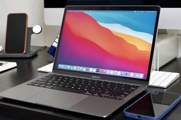 продать нерабочий ноутбук: Ультрабук, Apple, 8 ГБ ОЭТ, Apple M1, 13.3 ", Жаңы, Жумуш, окуу үчүн