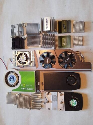 Другие аксессуары для компьютеров и ноутбуков: Запчасти на компьютер: Intell и AMD кулера, радиаторы. !) Вентиляторы — 13