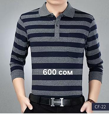 Лонгсливы: Лонгслив, цвет - Серый, Китай, 3XL — 2