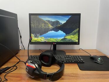 столы для компа: Компьютер, ядер - 12, ОЗУ 8 ГБ, Игровой, Б/у, Intel Core i5, NVIDIA GeForce GTX 1660 Ti, SSD