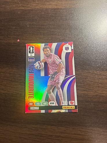 Спорт и хобби: Panini futbol kartı – “FANS’ FAVOURITE” seriyası - Oyunçu: Vozinha — 1