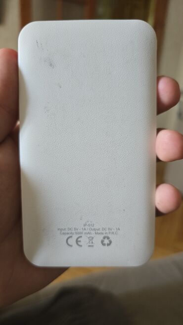 Powerbanklar: Powerbank 5000 mAh, İşlənmiş