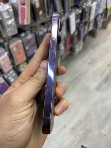 Apple iPhone: IPhone 14 Pro, 128 GB, Deep Purple, Zəmanət, Simsiz şarj, Face ID — 3