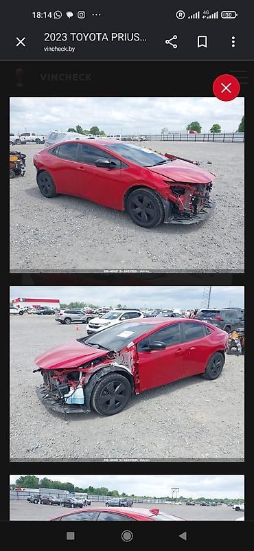 приус продажа: Toyota Prius: 2023 г., 2 л, Автомат, Гибрид, Хэтчбэк — 10