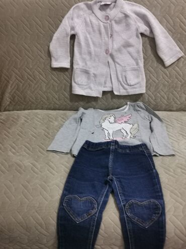 Paketi dečije odeće: Paket: Farmerke, Pantalone, Košulje, Za devojčice, uzrast: 3 godine — 7