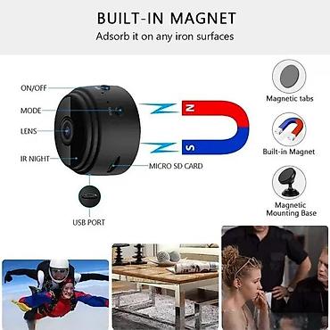 sony 6: MINI WIFI SPIJUNSKA KAMERA IP | Nova wifi HD mini kamera, sa više — 3